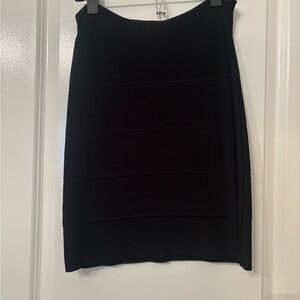 BCBGMaxazria Black Pencil Skirt
